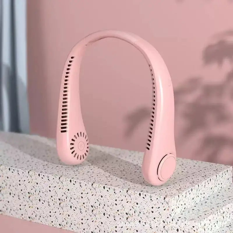 FreshNeck – Ventilateur de Cou Sans Fil | Flux d'Air Puissant & Écran Digital