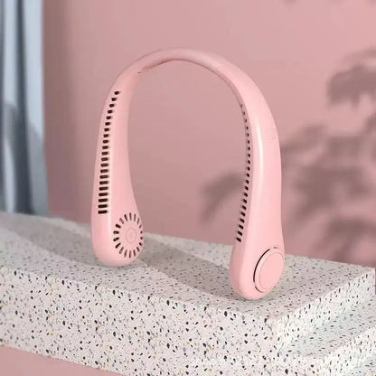 FreshNeck – Ventilateur de Cou Sans Fil | Flux d'Air Puissant & Écran Digital