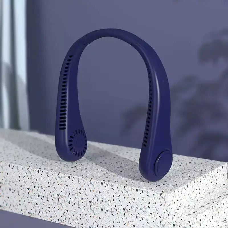 FreshNeck – Ventilateur de Cou Sans Fil | Flux d'Air Puissant & Écran Digital