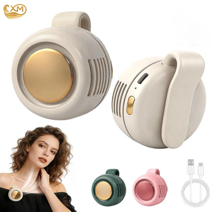 FreshClip – Mini Ventilateur à Pince Sans Pales | Silencieux & Rotatif 360°