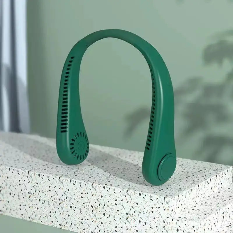 FreshNeck – Ventilateur de Cou Sans Fil | Flux d'Air Puissant & Écran Digital